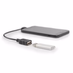 Digitus Adattatore / convertitore USB, OTG, micro B/St - A/Bu, 0,15 m - Vista aggiuntiva 4