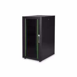 Digitus Armadio di rete Serie Dynamic Basic - 600 x 800 mm (LxP), Rack indipendenti, 22U, 600 kg, Lucchetti, Griglie, Piedini ...