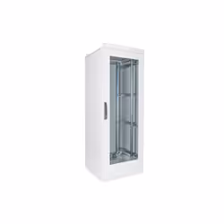 Digitus Contenitore di rete industriale, uso interno, IP55, Rack indipendenti, 42U, 1500 kg, Lucchetti, Gestione dei cavi ott ...