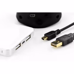 ASSMANN Electronic AK-300123-010-S cavo USB USB 2.0 1 m USB A Mini-USB B Nero