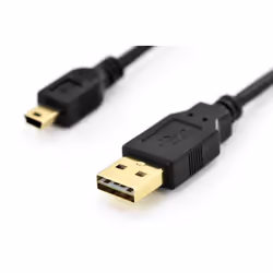 ASSMANN Electronic AK-300123-010-S cavo USB USB 2.0 1 m USB A Mini-USB B Nero