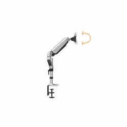 Digitus Porta monitor universale singolo con molla a gas e fissaggio da tavolo - Vista aggiuntiva 5