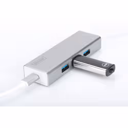 Digitus DA-70242 hub di interfaccia USB 3.2 Gen 1 (3.1 Gen 1) Type-C 5000 Mbit/s Alluminio - Vista aggiuntiva 4