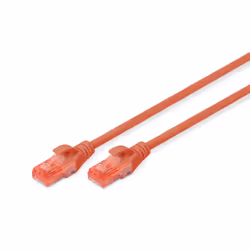 Digitus Cavo patch U/UTP CAT - LSZH, 2 m, Cat6, U/UTP (UTP), RJ-45, RJ-45, Rosso