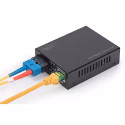 Digitus Convertitore multimediale Gigabit PoE , RJ45 / SC, SM, PSE - Vista aggiuntiva 6