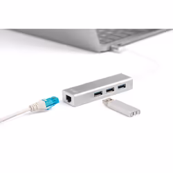 Digitus Hub USB Type-C™ 3.0 con Gigabit Ethernet - Vista aggiuntiva 5