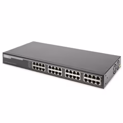 Digitus Iniettore 16 porte 10G PoE+, Gigabit Ethernet (10/100/1000), Full duplex, Supporto Power over Ethernet (PoE), Montagg ...