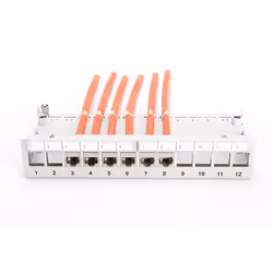 Digitus Pannello patch modulare da tavolo, schermato, 12 porte - Vista aggiuntiva 4