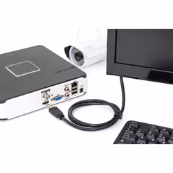 Digitus HDMI High Speed con cavo di collegamento Ethernet - Vista aggiuntiva 6