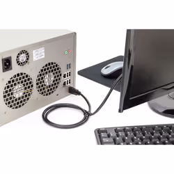 Digitus HDMI Premium High Speed con cavo di collegamento Ethernet - Vista aggiuntiva 4