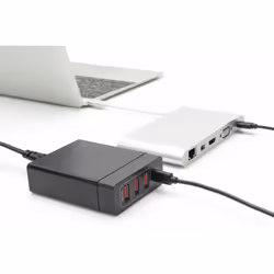 Digitus Caricabatterie USB universale 4 porte, USB Type-C™ - Vista aggiuntiva 8