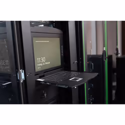 Digitus Console modulare con TFT da 19" (48,3 cm), 16 porte e touchpad, tastiera tedesca - Vista aggiuntiva 6