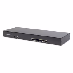 Digitus Console modulare con TFT da 19" (48,3 cm), 8 porte Cat.5 KVM e touchpad, tastiera italiana - Vista aggiuntiva 4