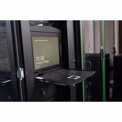Digitus Console modulare con TFT da 19" (48,3 cm), 8 porte Cat.5 KVM e touchpad, tastiera italiana - Vista aggiuntiva 8