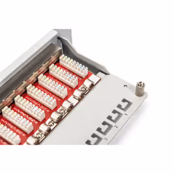 Digitus Pannello patch CAT 6A, schermato, 12 porte , 1U, 10", grigio - Vista aggiuntiva 6