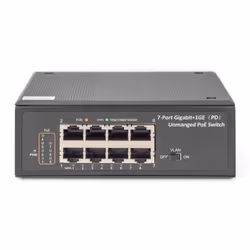 Digitus Switch PoE di rete Gigabit Ethernet a 7 porte, industriale, non gestito, porta 1PD - Vista aggiuntiva 4