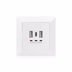 Digitus Presa di carica per smartphone / tablet con 2 USB A, 1 USB Type-C™, 3100 mA, UP