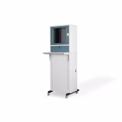 Digitus Postazione di lavoro mobile, Rack indipendenti, 200 kg, Rotelle, 51,8 kg, Grigio