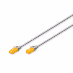 Digitus Cavo patch U/UTP CAT 6A, 5 m, Cat6a, U/UTP (UTP), RJ-45, RJ-45, Grigio