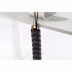 ASSMANN Electronic DA-90505 blindosbarra Portacavi a curva Nero - Vista aggiuntiva 8