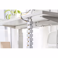 ASSMANN Electronic DA-90506 blindosbarra Portacavi a curva Argento - Vista aggiuntiva 4