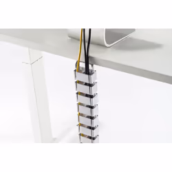 ASSMANN Electronic DA-90506 blindosbarra Portacavi a curva Argento - Vista aggiuntiva 8