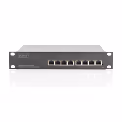 Digitus Switch Gigabit Ethernet PoE+ da 8 porte a 10 pollici, gestito L2+ - Vista aggiuntiva 4
