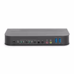 Digitus Switch KVM, 2 porte, 4K60Hz, 2 x DP in, 1 x DP/HDMI out - Vista aggiuntiva 4