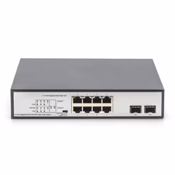 Digitus Switch Gigabit 8 porte con 6 x porte PoE, 2 x RJ45, 2 x SFP Uplink, 802.3 af/at/bt - Vista aggiuntiva 4