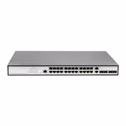 Digitus Switch livello 2 Gigabit Ethernet, 24 porte, 2 porte RJ45/SFP-combo + 2 porte uplink SFP - Vista aggiuntiva 4