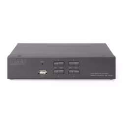 Digitus Switch KVM, 4 porte, schermo singolo 4K, HDMI® - Vista aggiuntiva 6