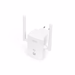 Digitus Ripetitore wireless 300 Mbps / Access point, 2.4 GHz + porta di ricarica USB, Ripetitore di rete, 300 Mbit/s, Bianco