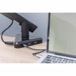 Digitus DA-90405 Supporti a parete per TV 32" Scrivania Nero - Vista aggiuntiva 4