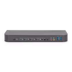 Digitus Switch KVM, 4 porte, 4K60Hz, 4 x DP in, 1 x DP/HDMI out - Vista aggiuntiva 6