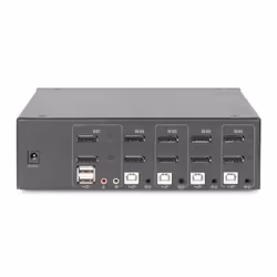 Digitus Switch KVM, 4 porte, Dual Display, 4K, DisplayPort® - Vista aggiuntiva 4
