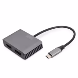 Digitus Adattatore grafico USB Type-C™ 4K 2in1 DisplayPort + HDMI, 4096 x 2160 Pixel