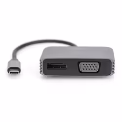 Digitus Adattatore grafico USB Type-C™ 4K 2in1 DisplayPort + VGA - Vista aggiuntiva 4