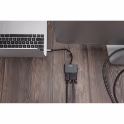 Digitus Adattatore grafico USB Type-C™ 4K 2in1 DisplayPort + VGA - Vista aggiuntiva 5