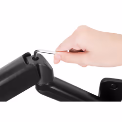 Digitus Supporto a parete universale per monitor con molla a gas e braccio orientabile - Vista aggiuntiva 4