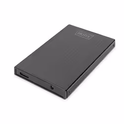 Digitus Alloggiamento 2,5" SSD/HDD, SATA I-III su USB 3.0, Box esterno HDD/SSD, 2.5", SATA, Seriale ATA II, Serial ATA III, 5 ...