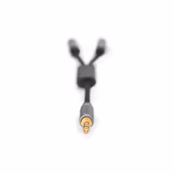 Digitus Adattatore audio per cuffie, da connettore jack da 3,5 mm a 2 prese da 3,5 mm