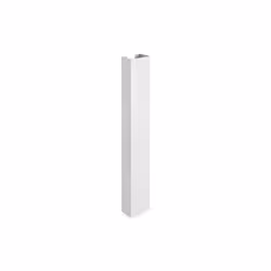 Digitus Canalina magnetica per gestione cavi, Guaina raccoglicavo, Scrivania, Acciaio, Bianco