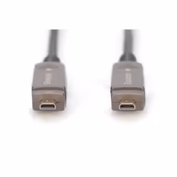 Digitus 4K – câble fibre optique hybride HDMI AOC avec 15m connecteur amovible - Vista aggiuntiva 4