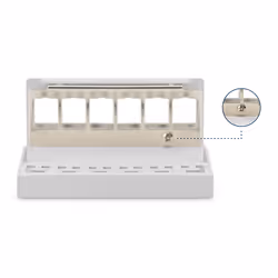 Digitus Pannello patch modulare da tavolo, schermato, a 6 porte - Vista aggiuntiva 5