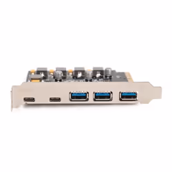 Digitus Scheda PCIe 2 USB-C + 3 USB A - Vista aggiuntiva 4