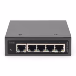 Digitus Extender industriale 5 porte Gigabit PoE