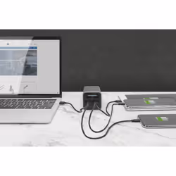 Digitus Adattatore di ricarica universale USB a 4 porte, 150W GaN