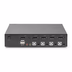 Digitus Switch KVM, 4x1 DP, DP Out, USB - Vista aggiuntiva 2
