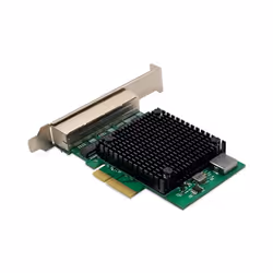 Digitus Scheda di rete a 4 porte 2,5 Gigabit Ethernet, RJ45, PCI Express, chipset Realtek