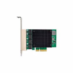 Digitus Scheda di rete a 4 porte 2,5 Gigabit Ethernet, RJ45, PCI Express, chipset Realtek